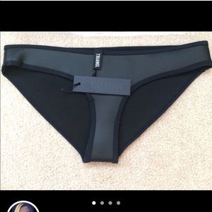 Triangl Brand Bikini Bottoms in Matte Black